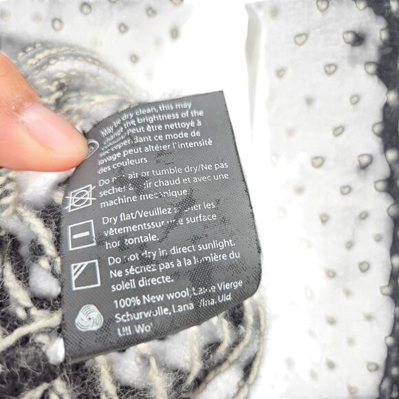 DALE OF NORWAY MEDIUM NEW WOOL FAIR ISLE ZIP UP LONG SLEEVE SWEATER - Picture 5 of 7